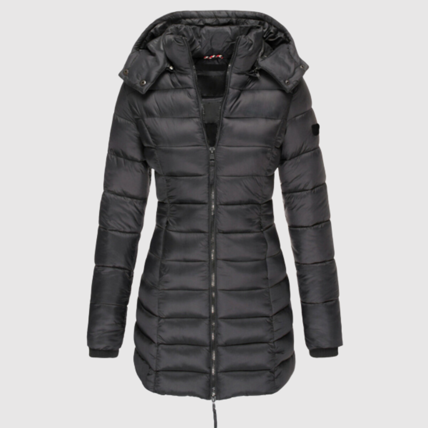 Елена - Зимно яке с качулка и лека подплата