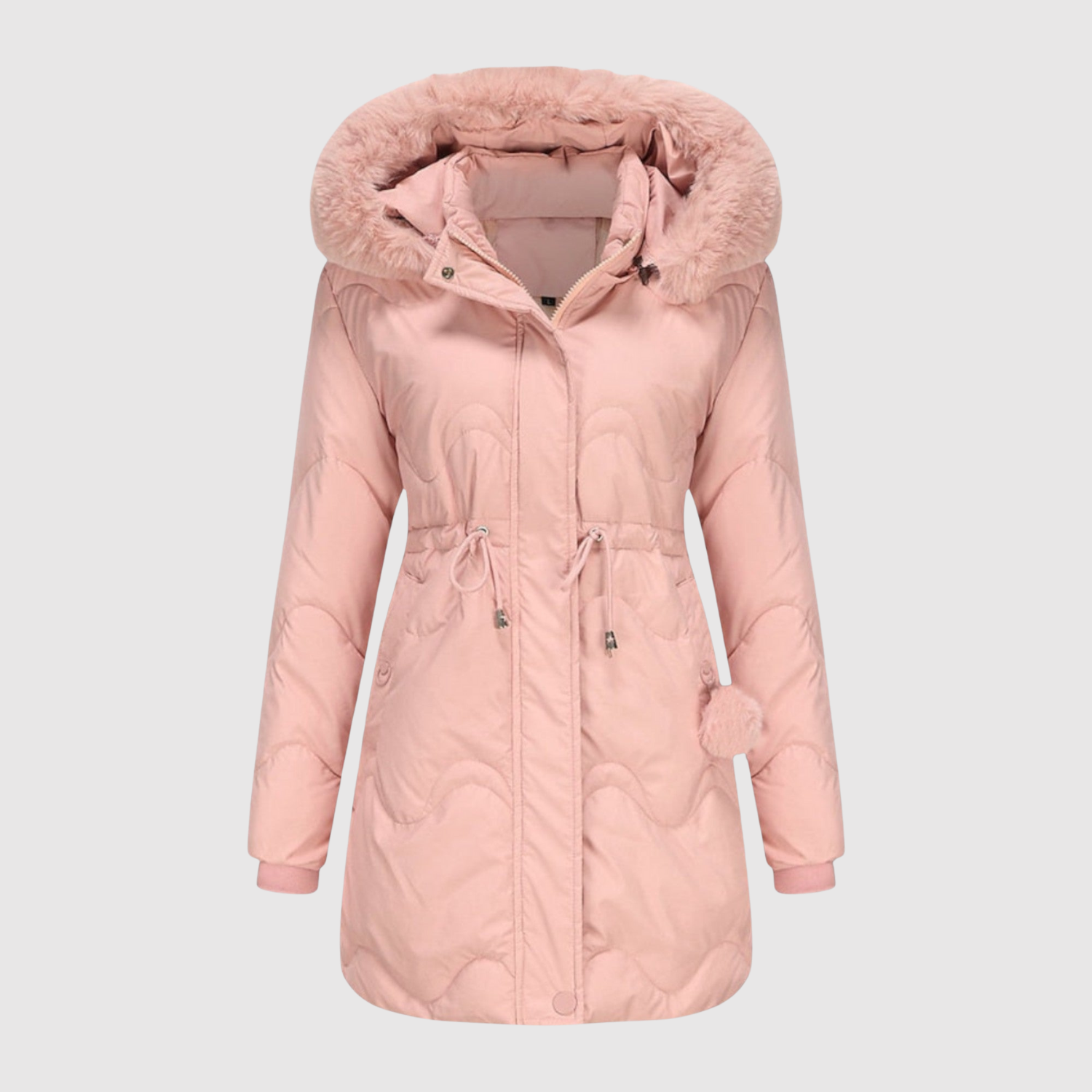 Елена – Парка с пухкава яка и квилтно топло
