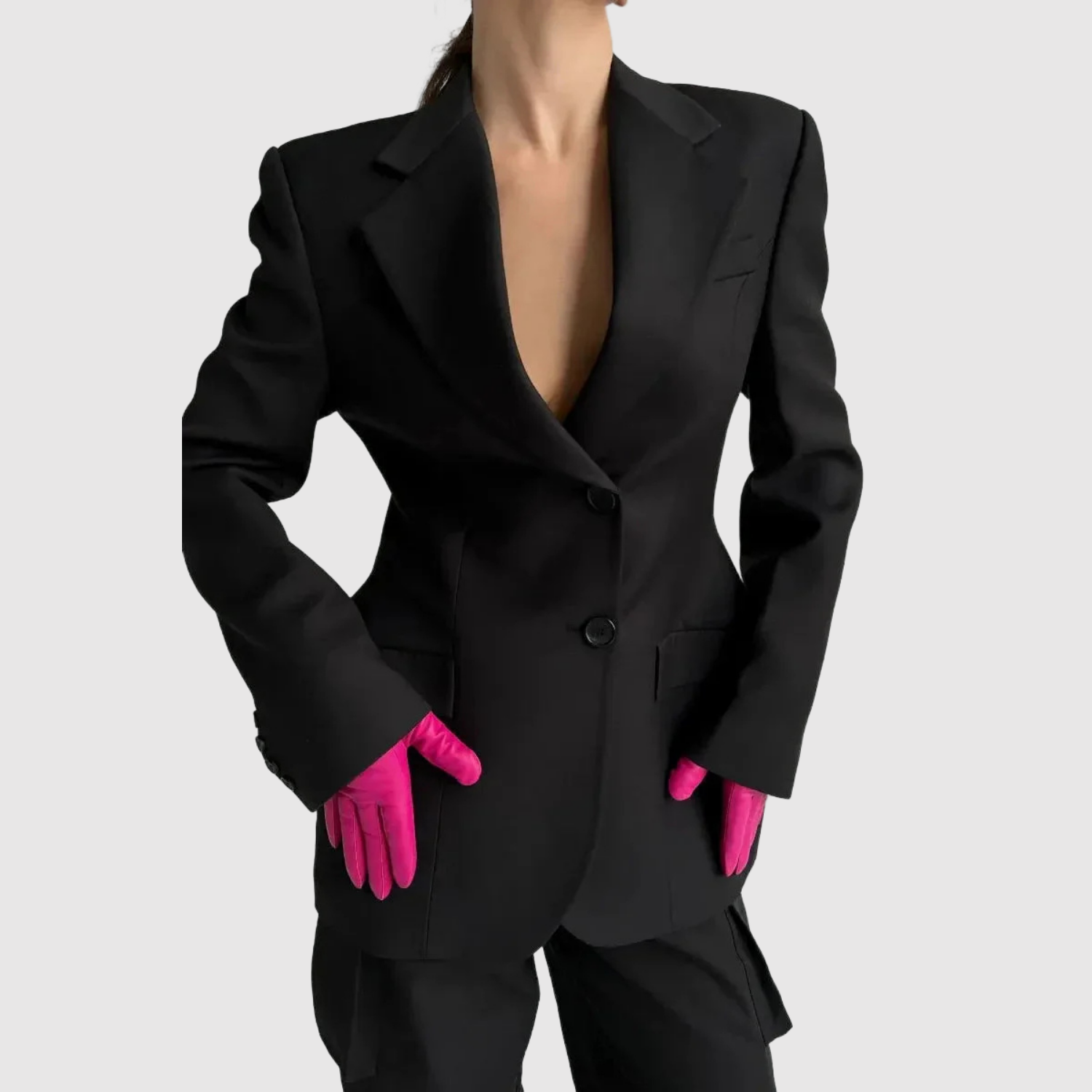 Габриела – Класически фигурално кроен блейзър