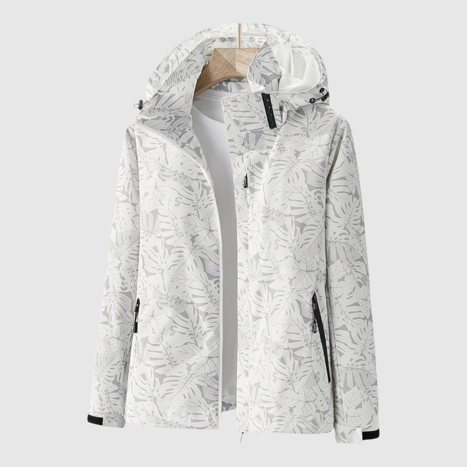 Елена – Лека габардинена дреха с качулка