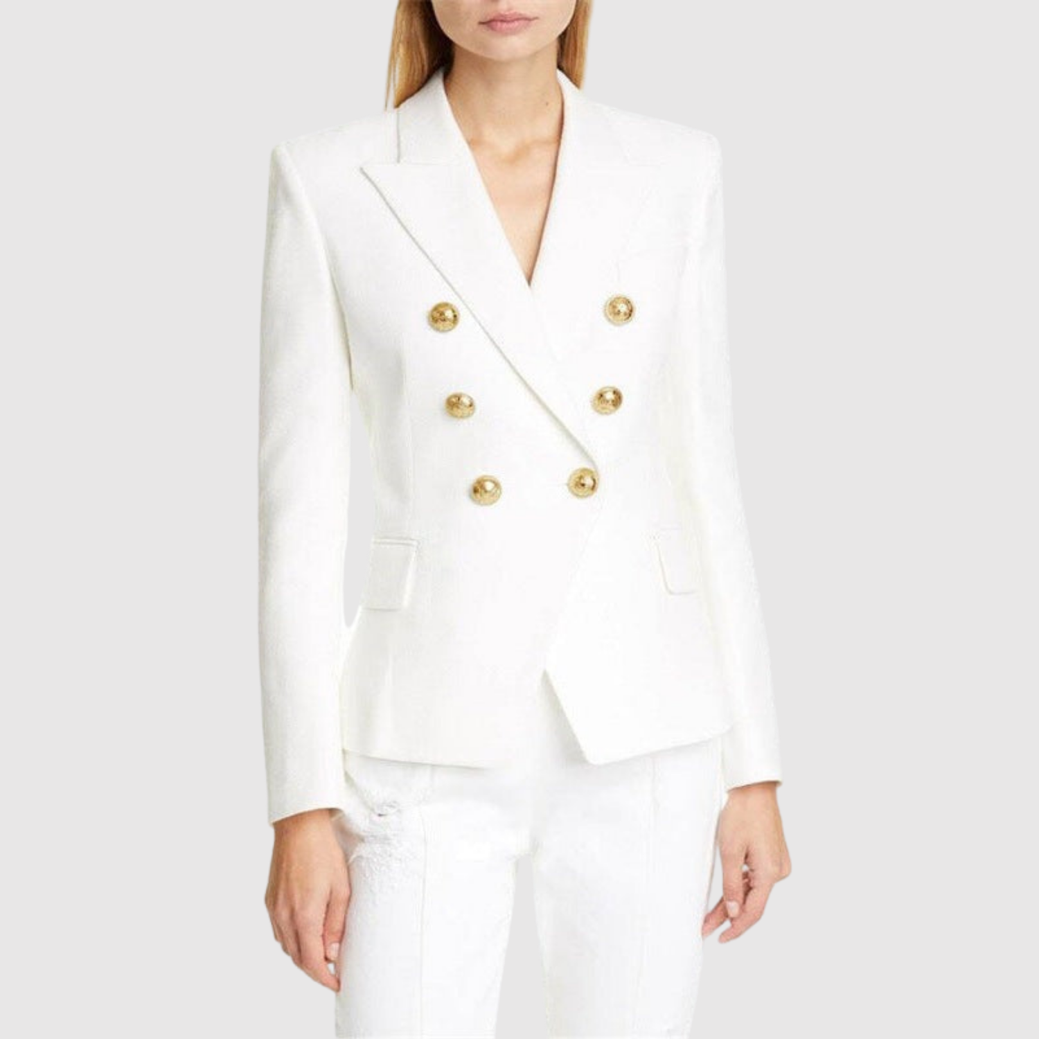 Габриела – Двуредно сако с златни копчета
