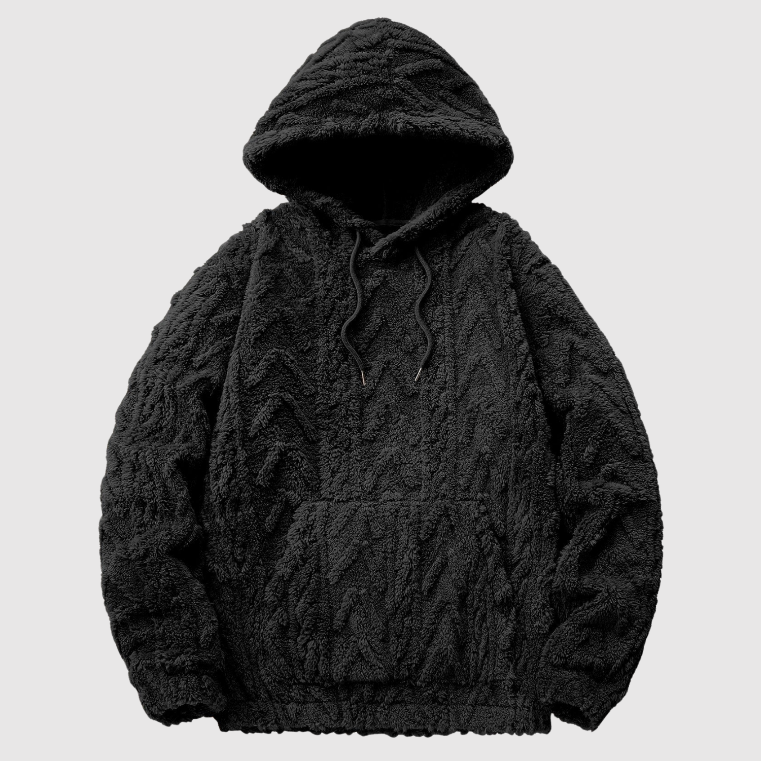 Мила – Мек Теди Худи с кабелна шарка